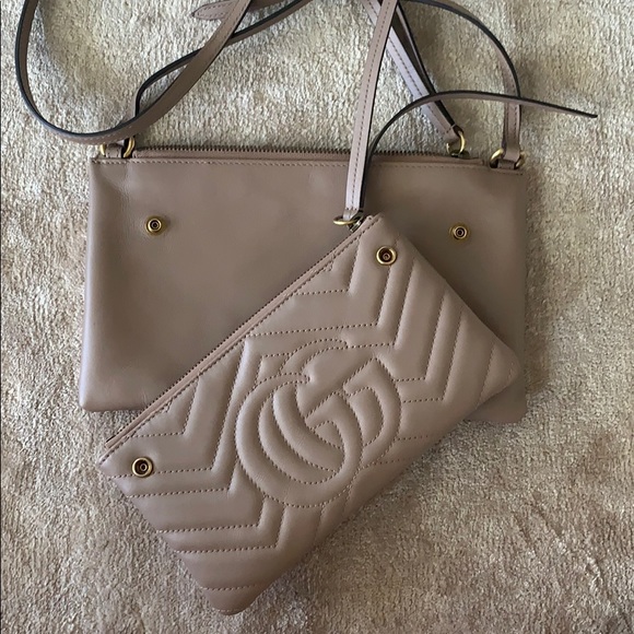 GUCCI Marmont Crossbody w/ detachable wallet - Picture 3 of 9